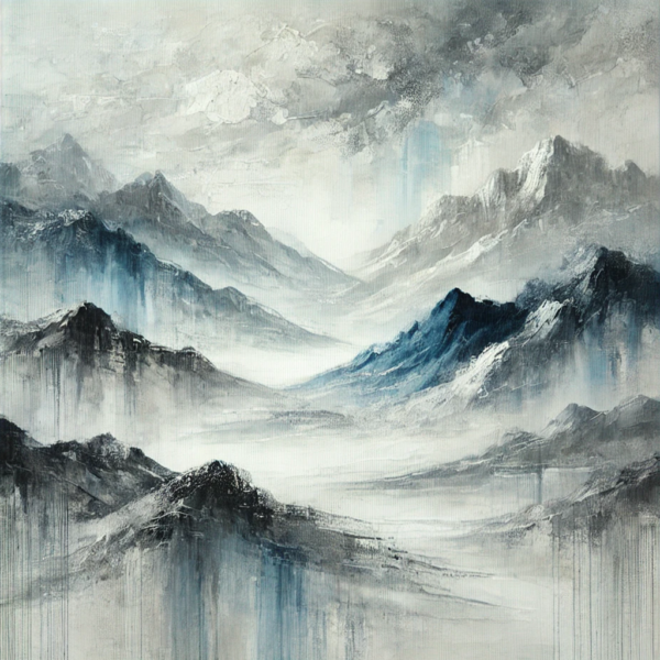 Misty Mountain Peaks - Image 2